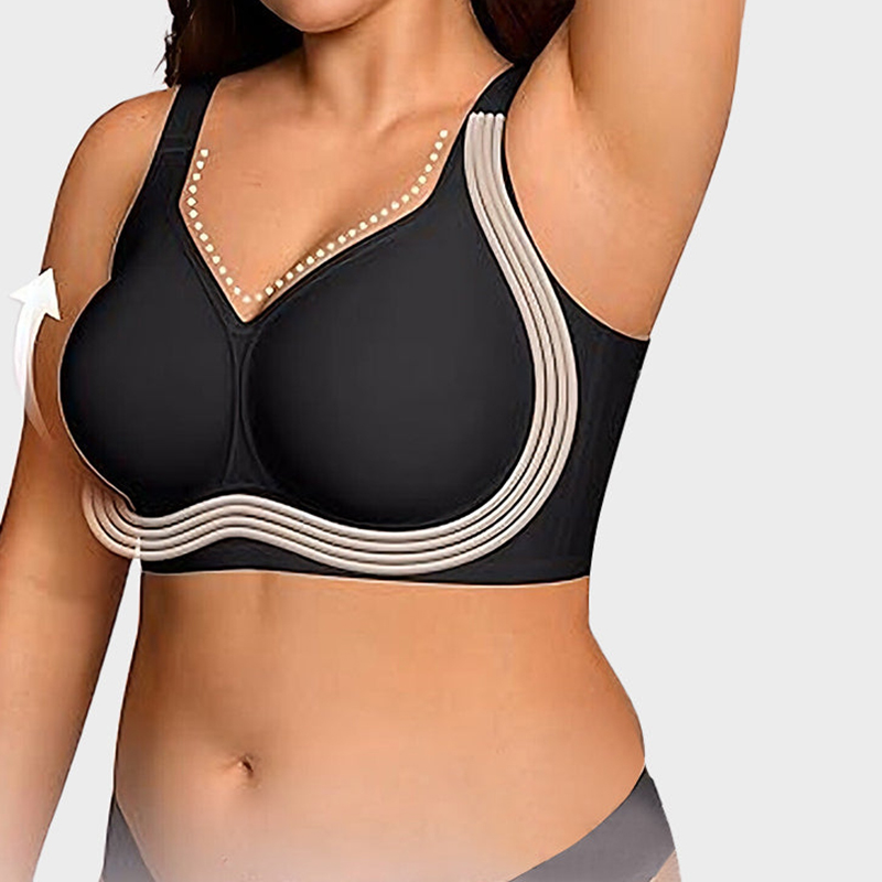 Comfortable Wireless Full Coverage Jelly Smoothing Bra