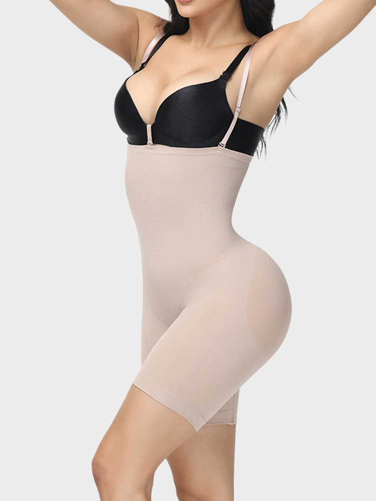 Women Solid Color Casual Bodysuit