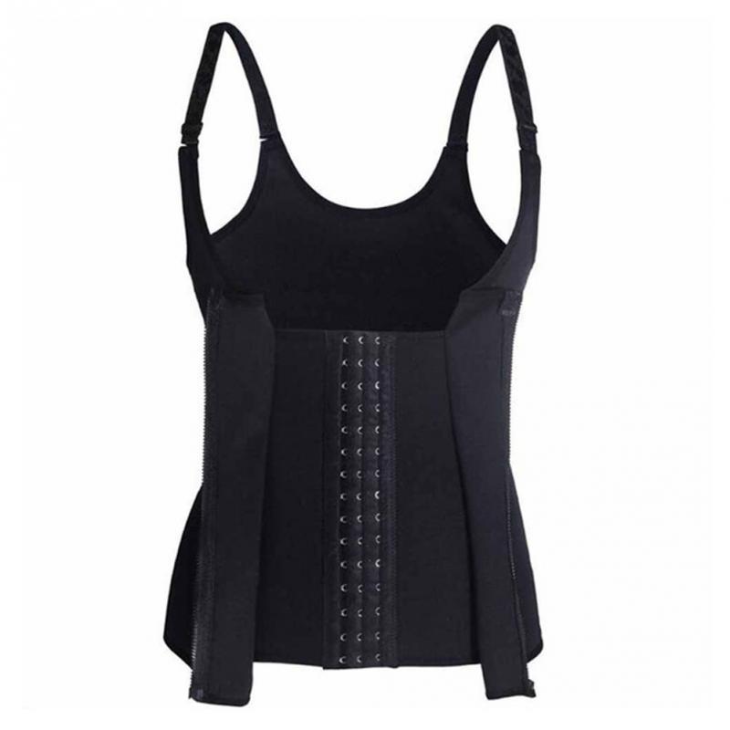 One Piece Sleeveless Zip Up Shapewear