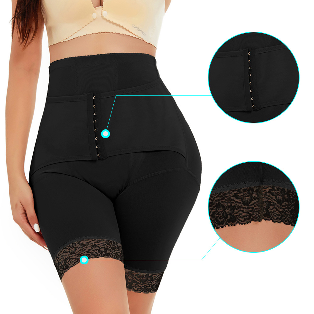 Women Breastplate Compression Butt Lifter Bodysuit