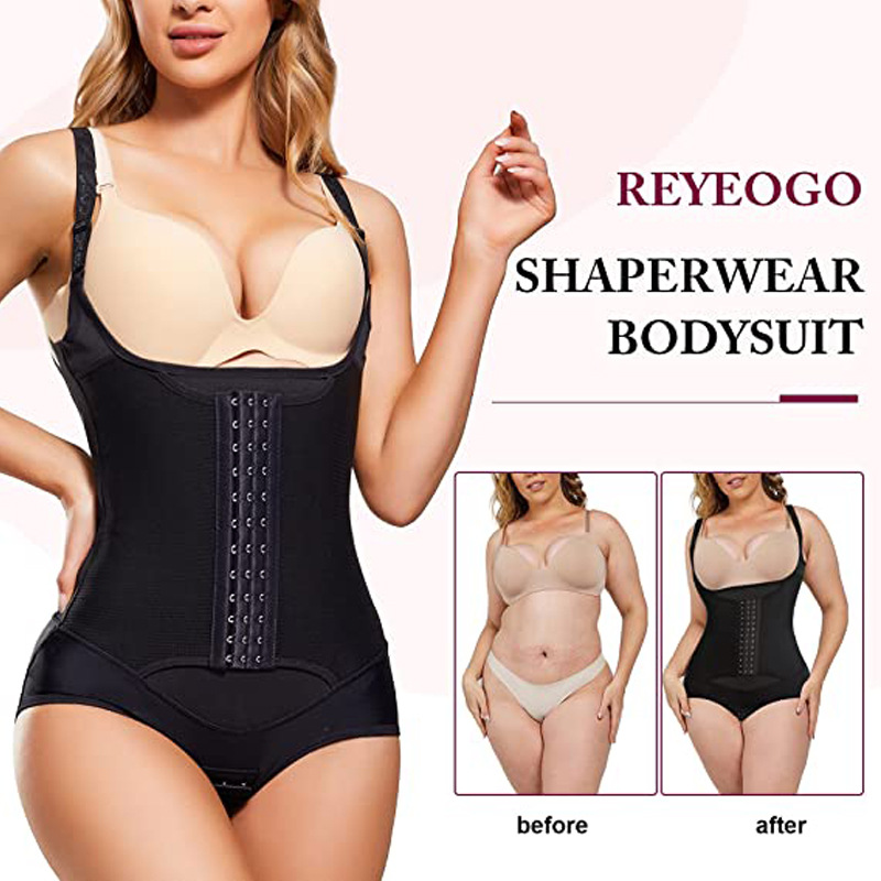 Small Shoulder Strap Slimming Belly Supporting Shapewear