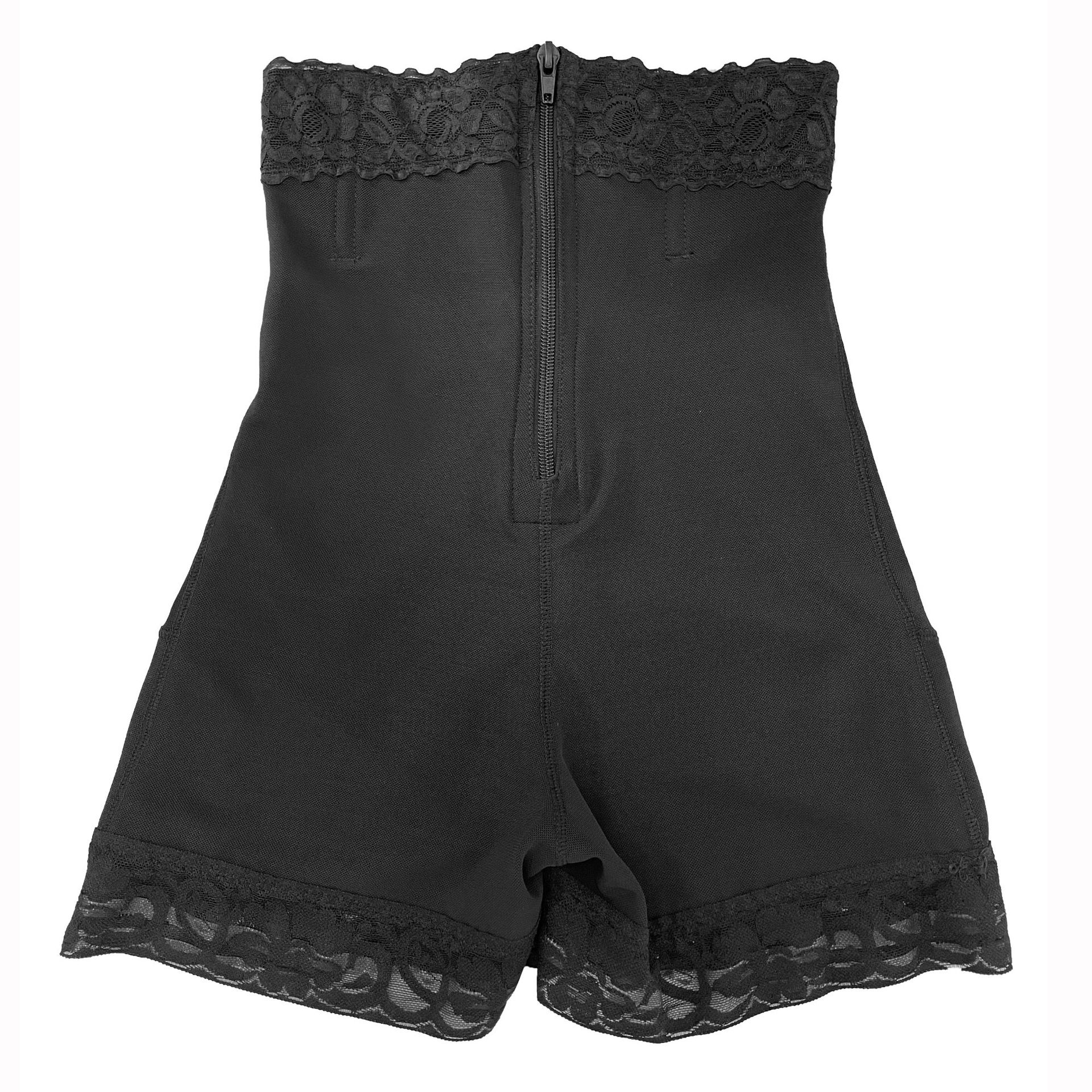 Women Zip Up Compression Butt Lifter Bodysuit