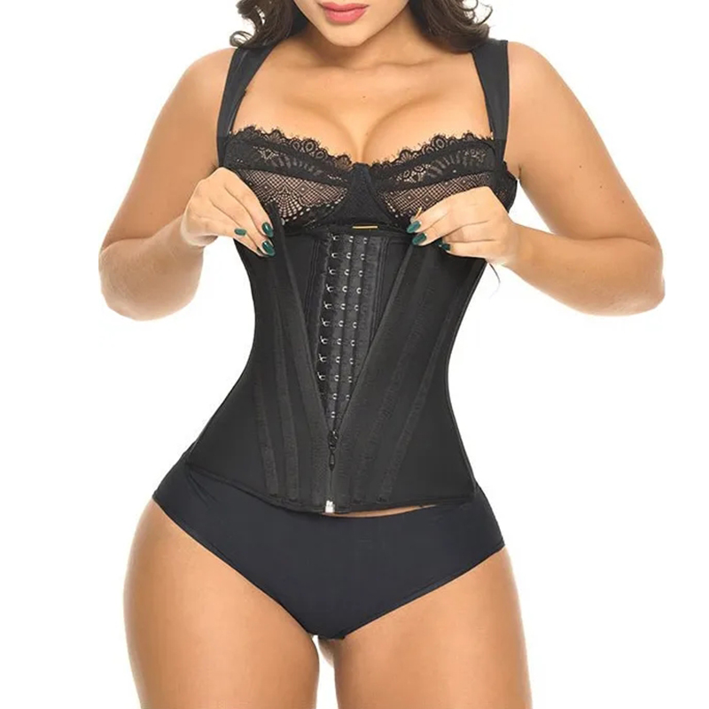 Ultra Waist Girdle With 13 Wheels With Brooches Bodysuit