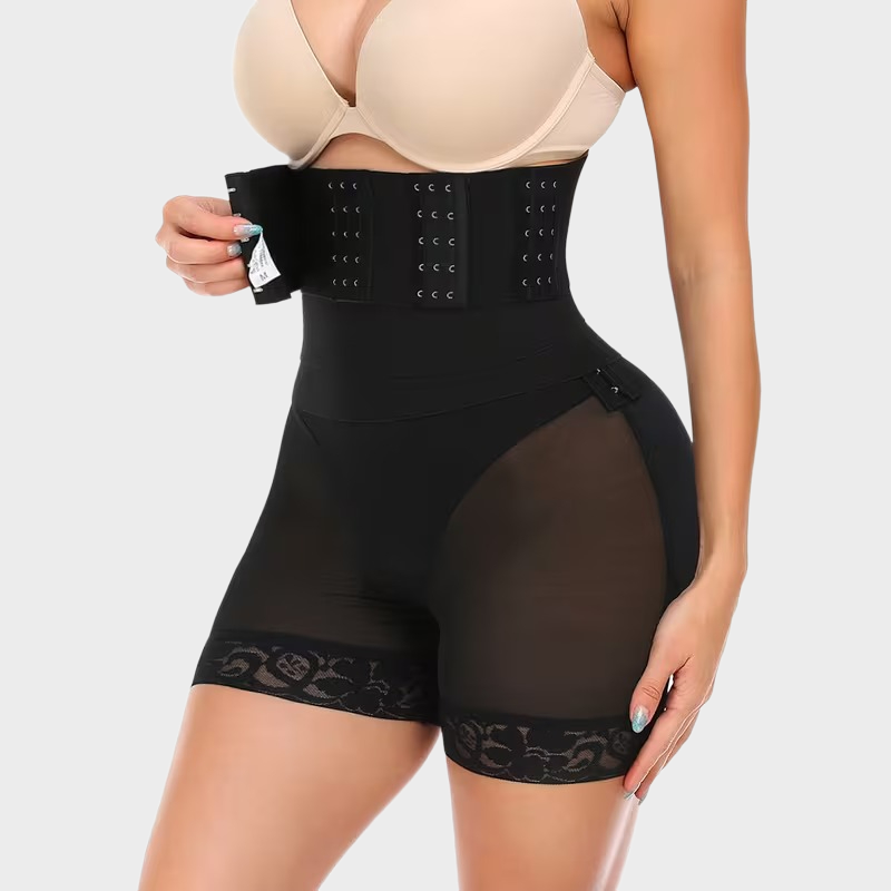 Body-Breasted Strap Skinny Waist Lift Hip Corset Tummy Control Pants