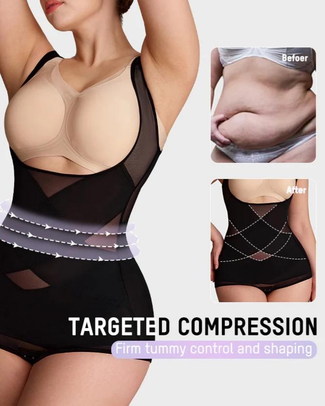 Light Mesh Waist And Tummy Control Shapewear