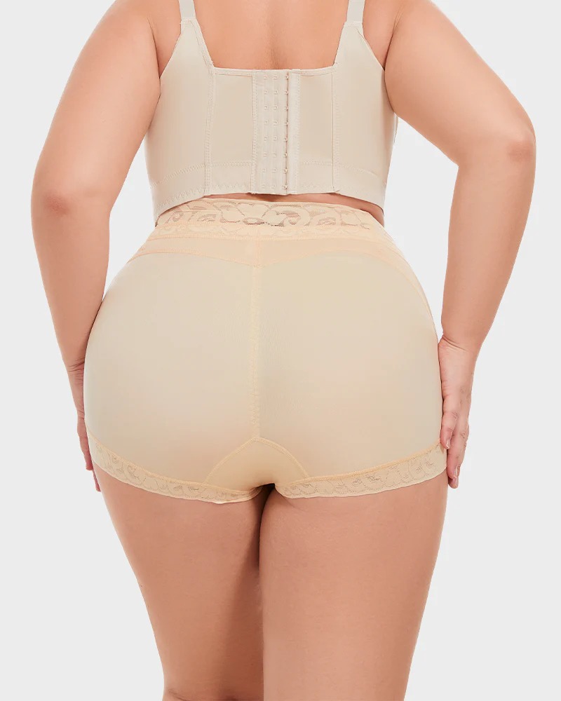 Lace Briefs Classic Daily Wear Buttock Shaper Smoothing Panties
