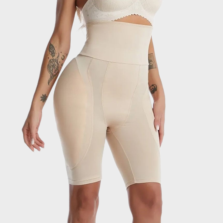 Women High Waisted Line Shaper Shorts