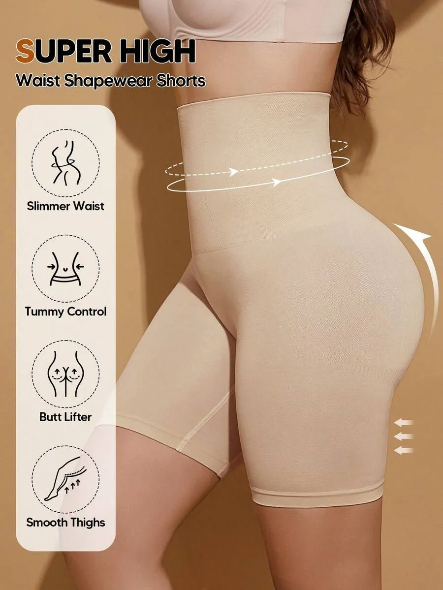 High Waist Tummy Control Butt Lift Safety Pants