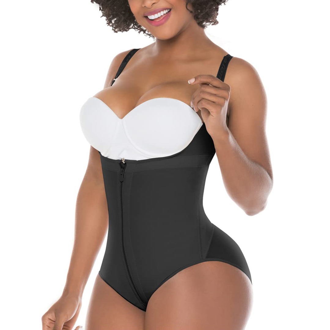 Open Breast Thong Tummy Control Shapewear