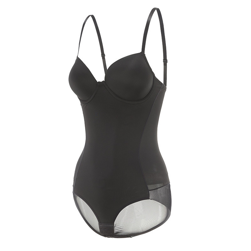 Bodysuit With Bra For Push-up Support Tummy Control And Waist Shaping