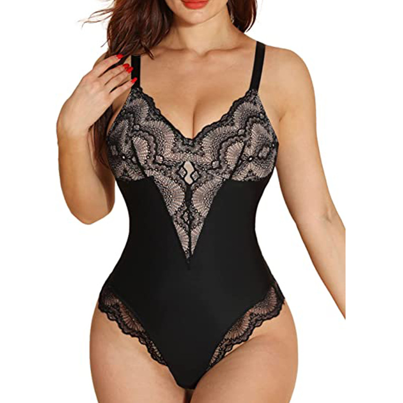 Lace V-Neck Camisole Slim Body Shaper