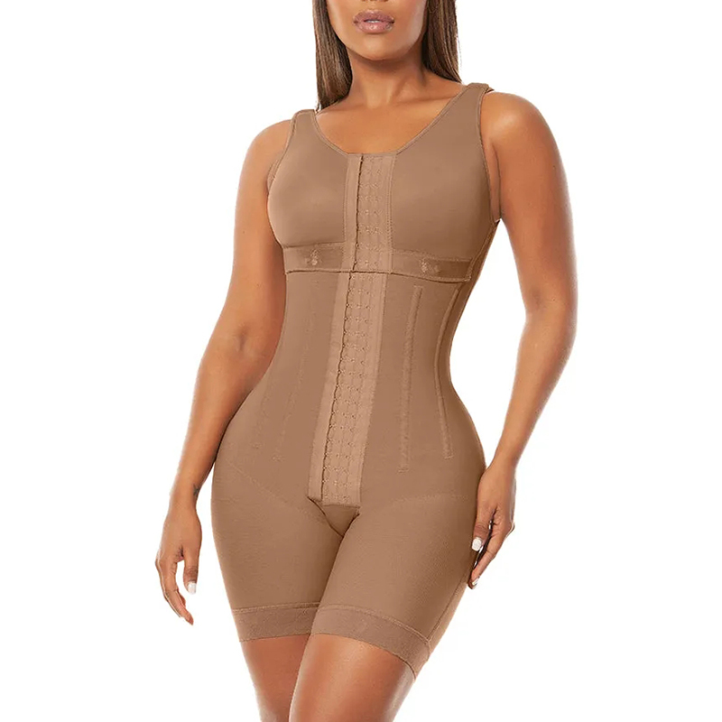 Chest-Packed Body Shaper Postpartum Bodysuit