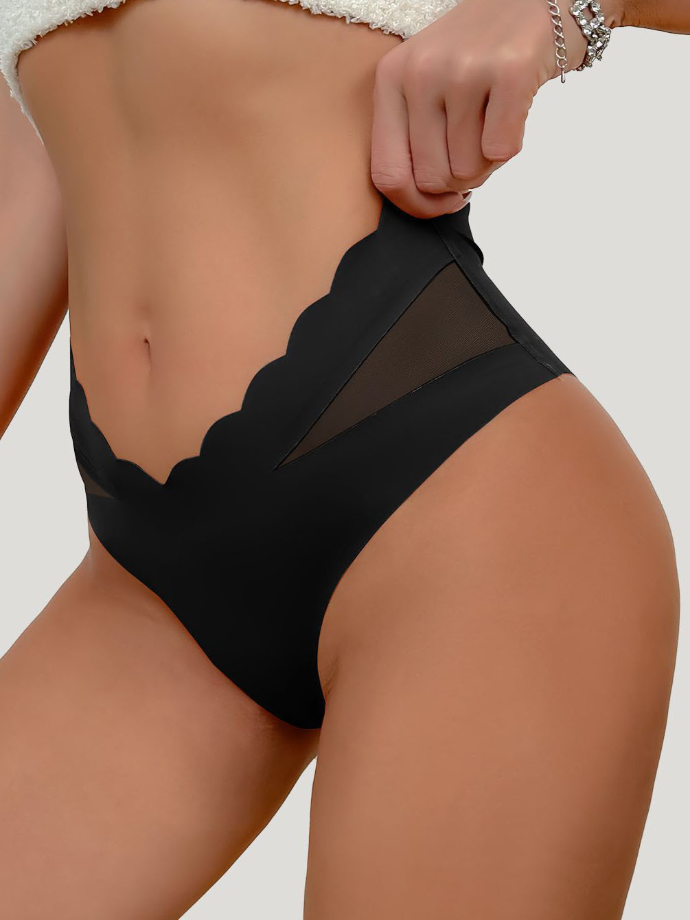 Breathable Women's Ice-silk Panties