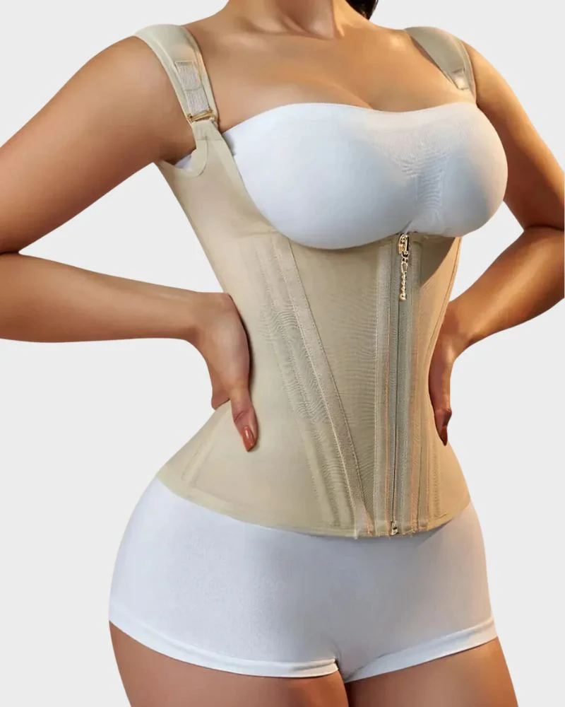 Modeling Strap Steel Boned Corset Tummy Girdle