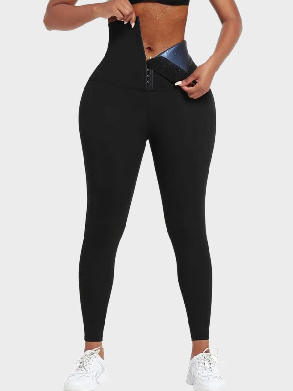 Half Coated Thick High Waist Tummy Control Leggings