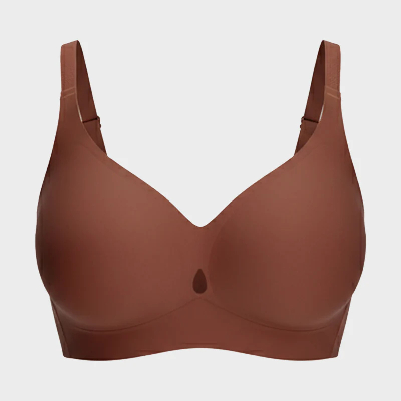 Teardrop Cutout Support Bra