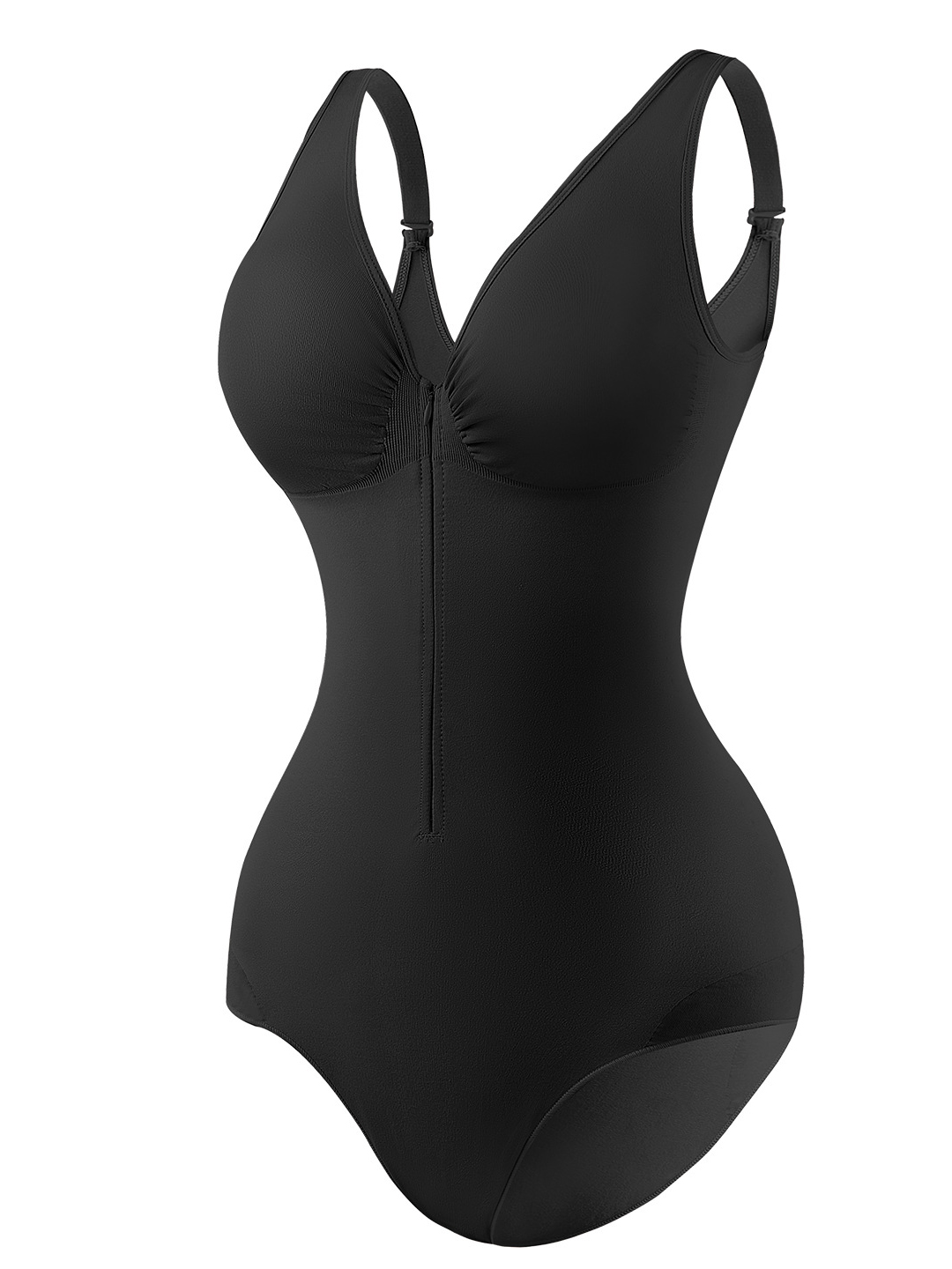 Waist-cinching And Hip-lifting Padded Bodysuit