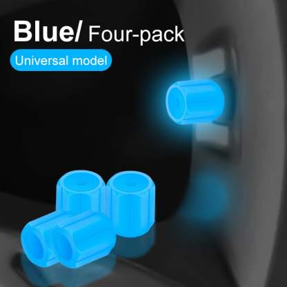 🚗Glow-in-the-Dark Tire Caps 💡(Buy 2 Free Shipping)