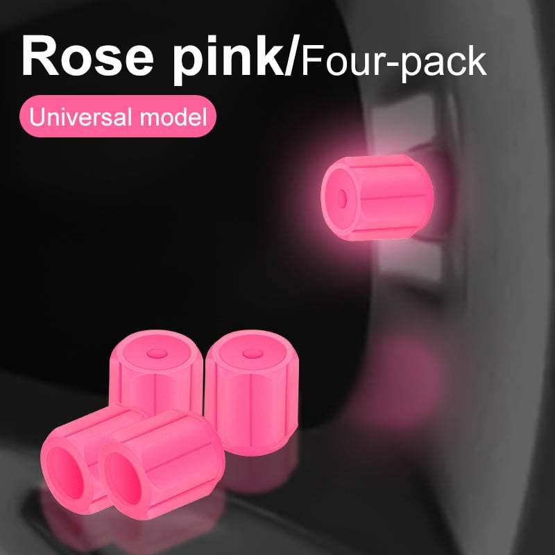 🚗Glow-in-the-Dark Tire Caps 💡(Buy 2 Free Shipping)