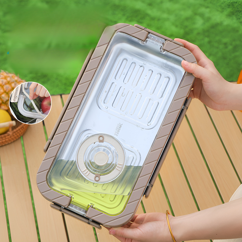 Lebensmittelaufbewahrungsbehälter aus Edelstahl