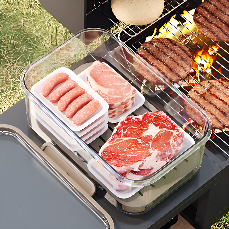 Tragbarer Lebensmittelaufbewahrungsbehälter