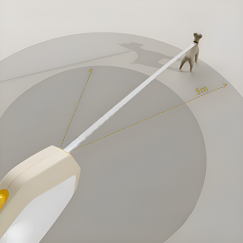 Correa retráctil para perros, uso manos libres