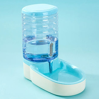 Cat Dog Food Storage Container Automatic Feeding and Water Bowl Set