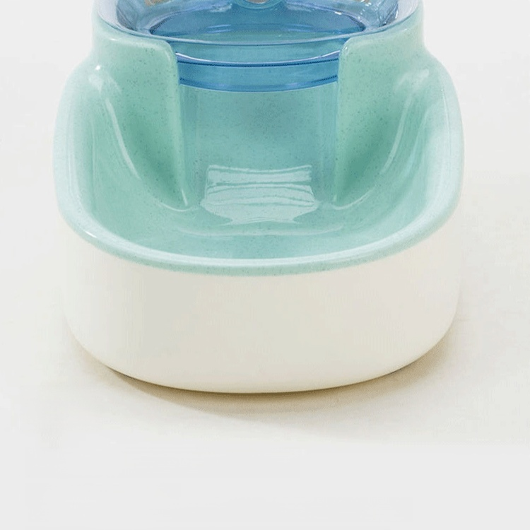 Cat Dog Food Storage Container Automatic Feeding and Water Bowl Set