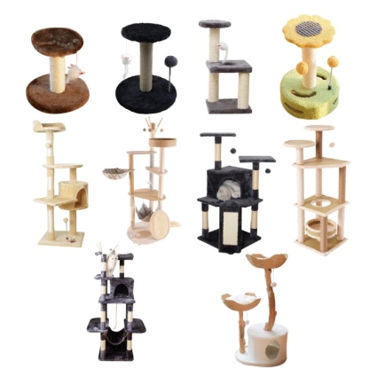 Multi-level Cat Tree Cat Tower Pet Supplies Climbing Frame Cat House