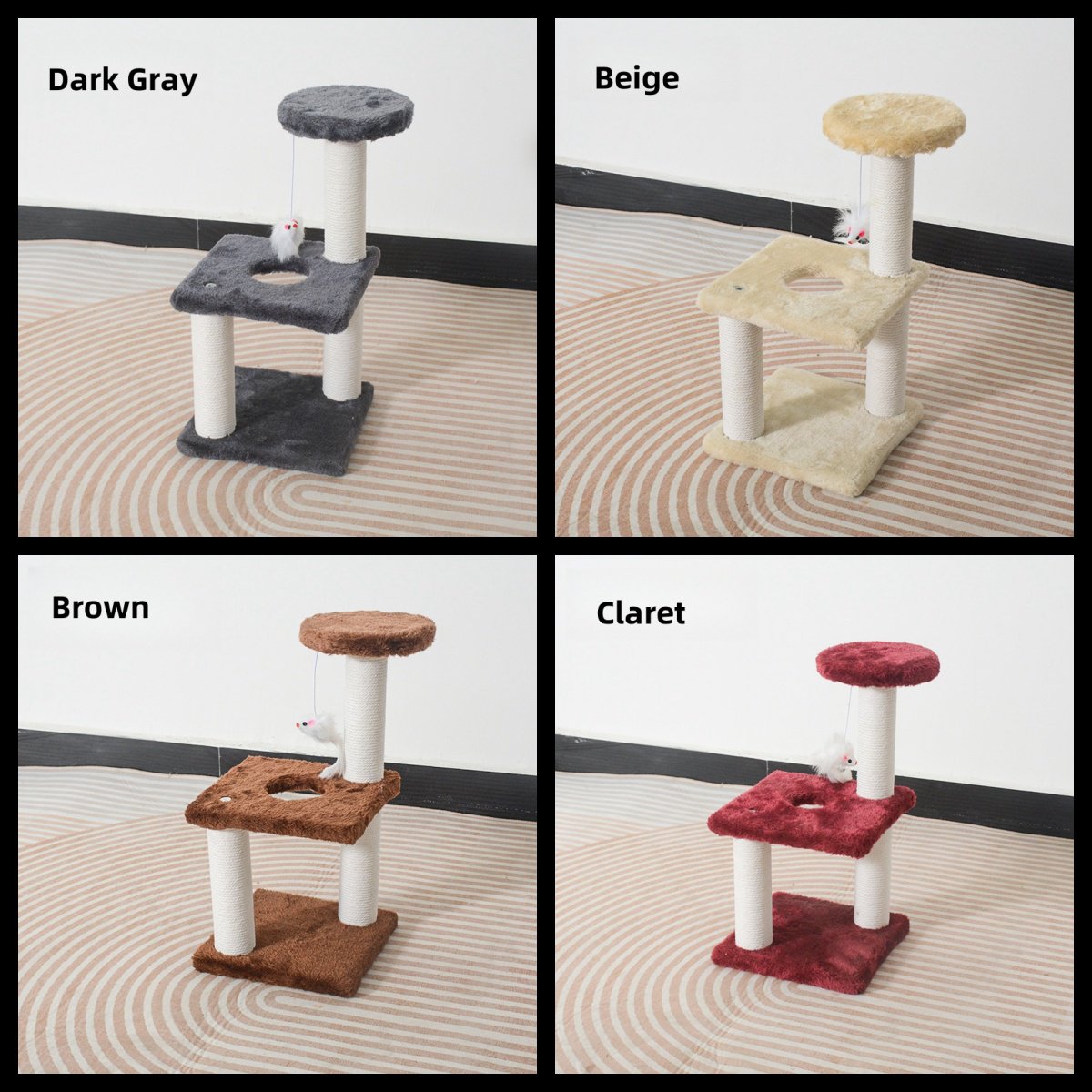 Multi-level Cat Tree Cat Tower Pet Supplies Climbing Frame Cat House