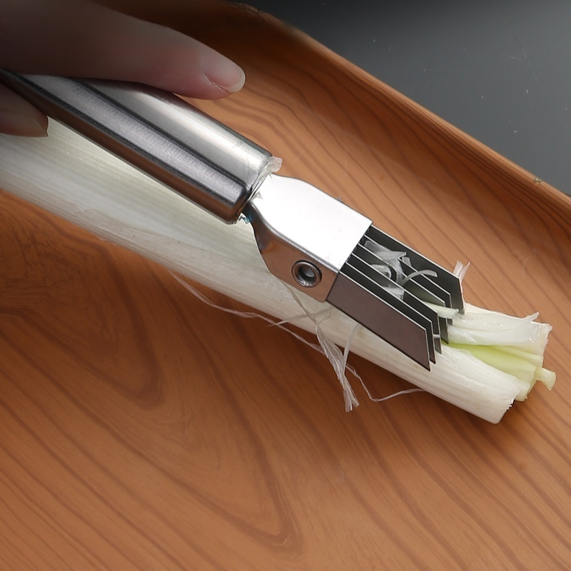 Zwiebelschneider aus Edelstahl für die Küche