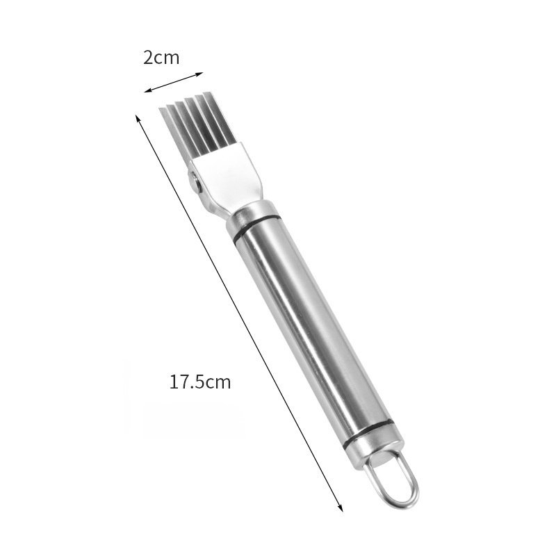 Zwiebelschneider aus Edelstahl für die Küche