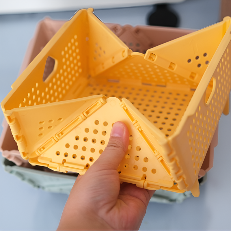 Multifunktionaler faltbarer Aufbewahrungskorb