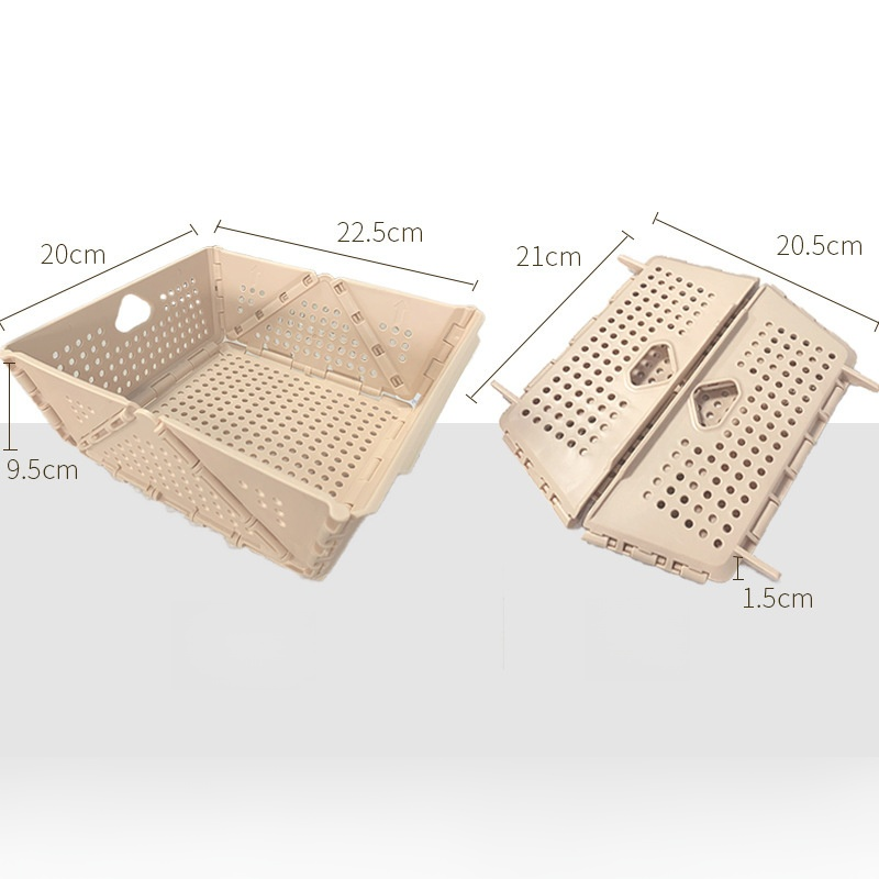 Multifunktionaler faltbarer Aufbewahrungskorb