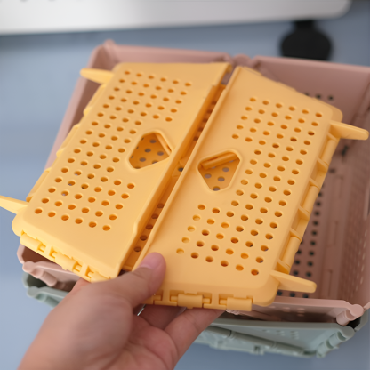 Multifunktionaler faltbarer Aufbewahrungskorb