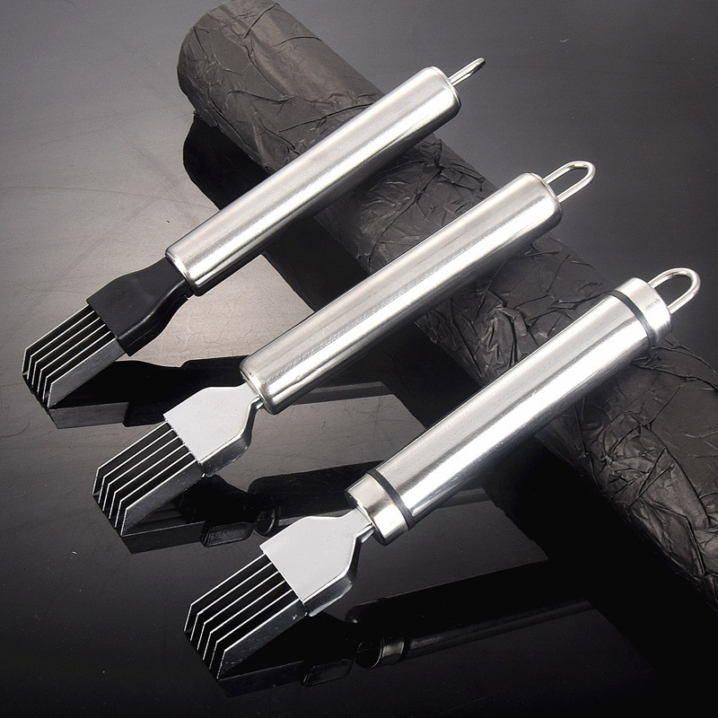 Zwiebelschneider aus Edelstahl für die Küche