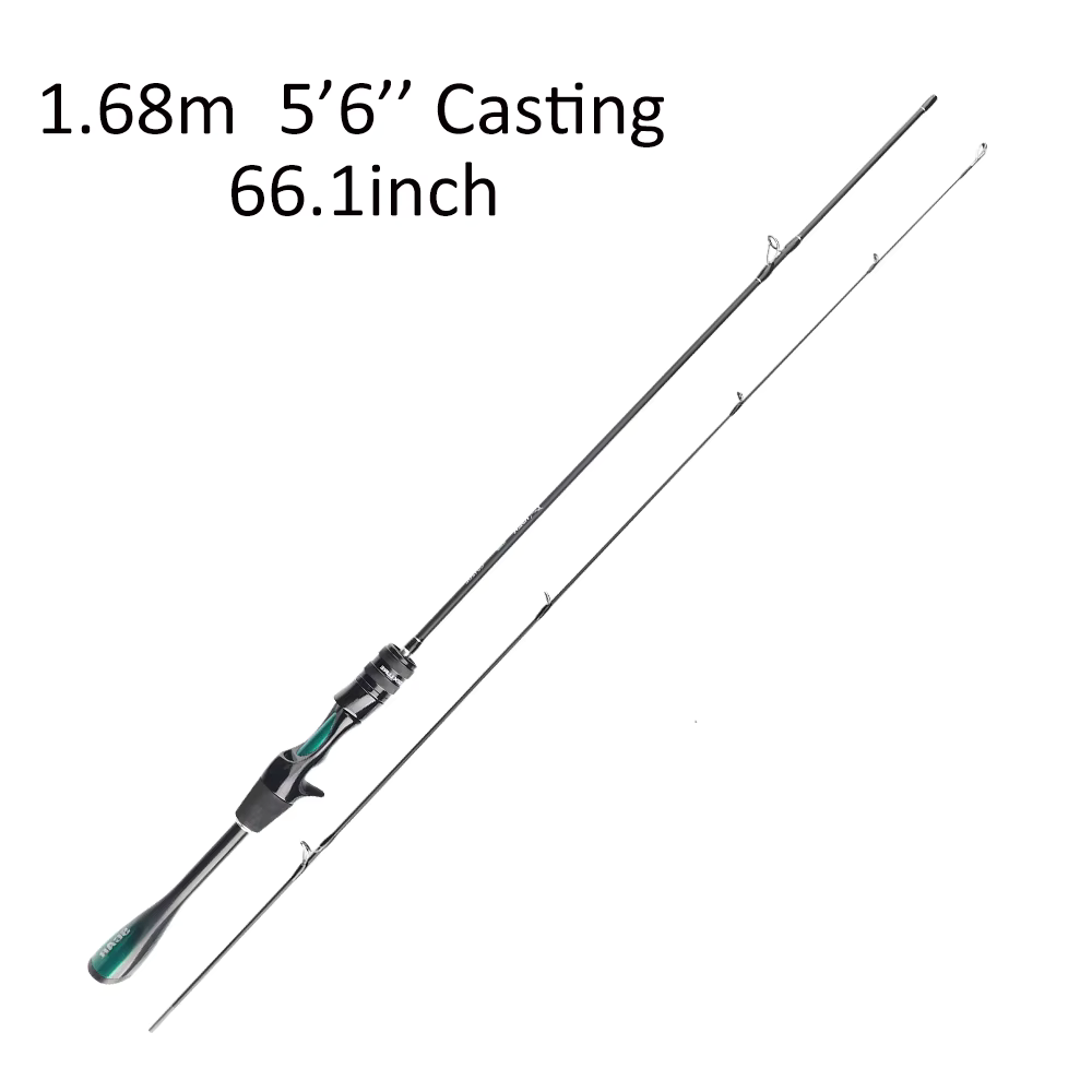 YEZIXIN 1.8m Ultralight Solid Carbon Trout Rod - UL Extra Soft Tip Casting Lure Rod for Chub & Whitefish