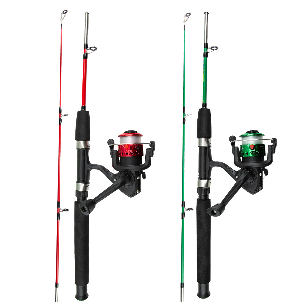 YEZIXIN Kids Fishing Rod & Reel Combo Set - Complete Portable Tackle Kit for Beginners