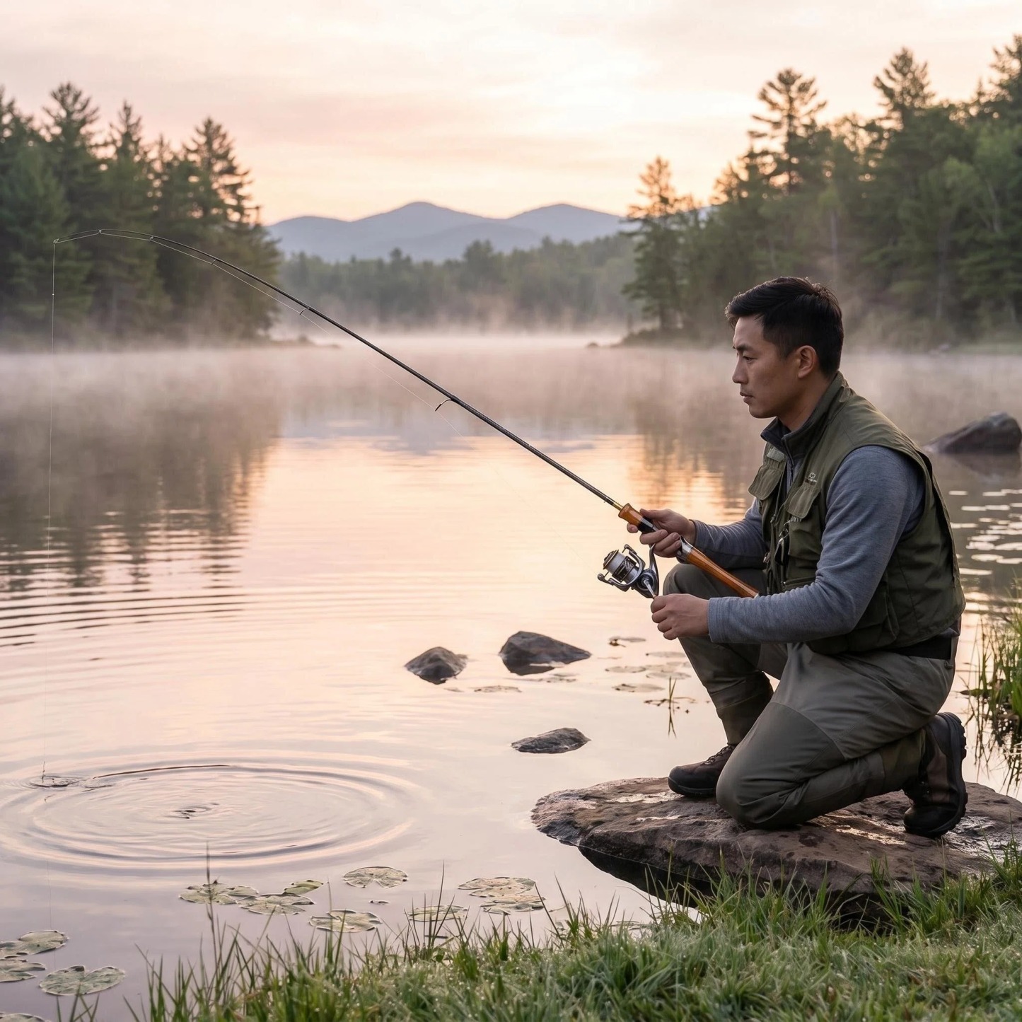 YEZIXIN UL Ultra-Light Micro Jigging Rod – Solid Carbon Telescopic/Plug-in Spinning Rod for Minnows, Dace, Bass & Topmouth Culter