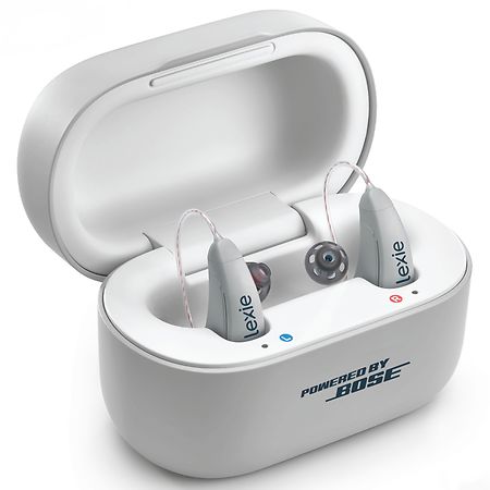 Lexie Hearing B2 Plus Self-Fitting Rechargeable Over The Counter Hearing  Aids Powered By Bose One Size Gray | Walgreens
