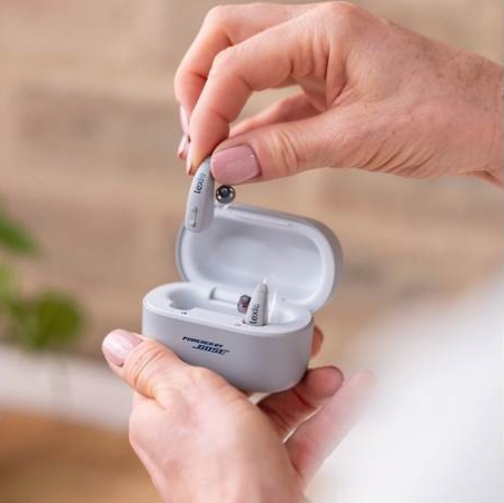 Audífonos de venta libre autoajustables Lexie B2 Plus - Desarrollado por Bose