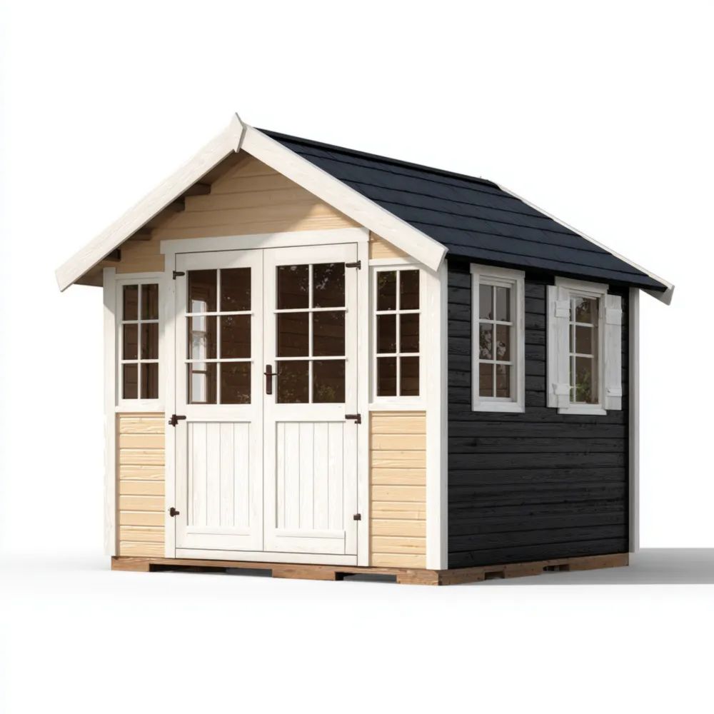 Casetta da giardino in legno 200x300x250 cm – Design classico