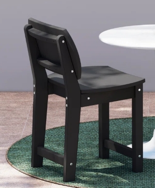 Patio Dining Chairs Indoor/outdoor Dining Side Chair Morden Restaurant Chairs (set Of 2)