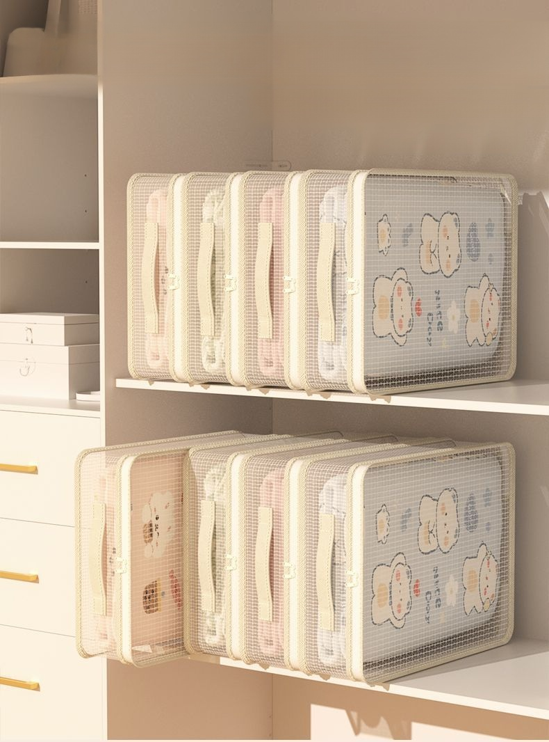 Mold-proof cotton storage bag for bedding and clothes