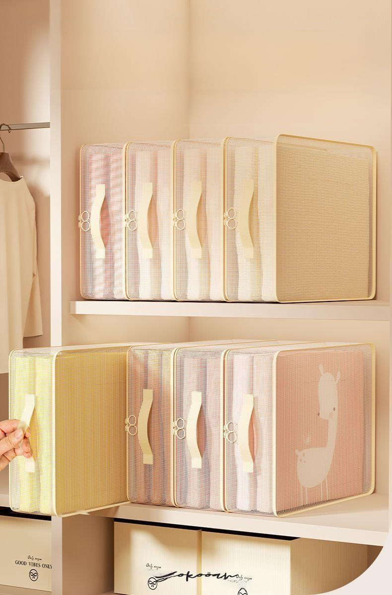 4-piece mold-resistant clothing storage bags set