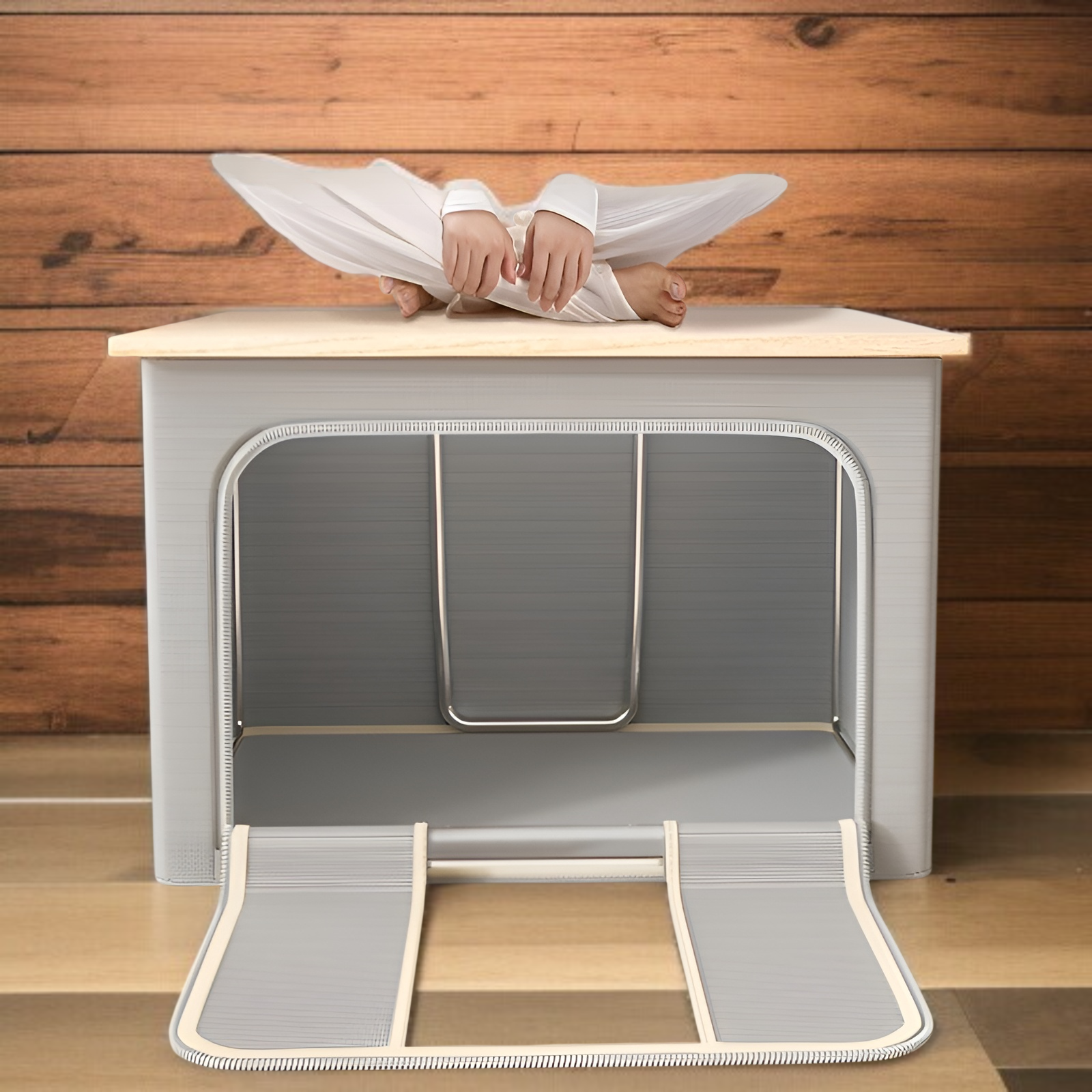 Home wardrobe storage organizer with large capacity