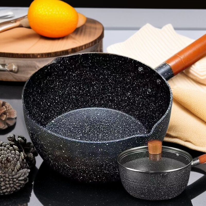 Induction compatible Japanese snow pan with modern design