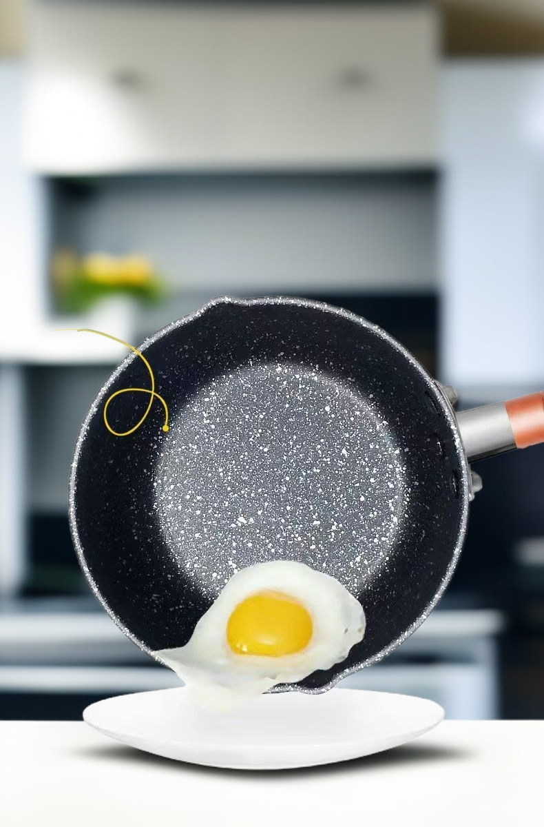 Multipurpose non-stick pan for baby food and ramen