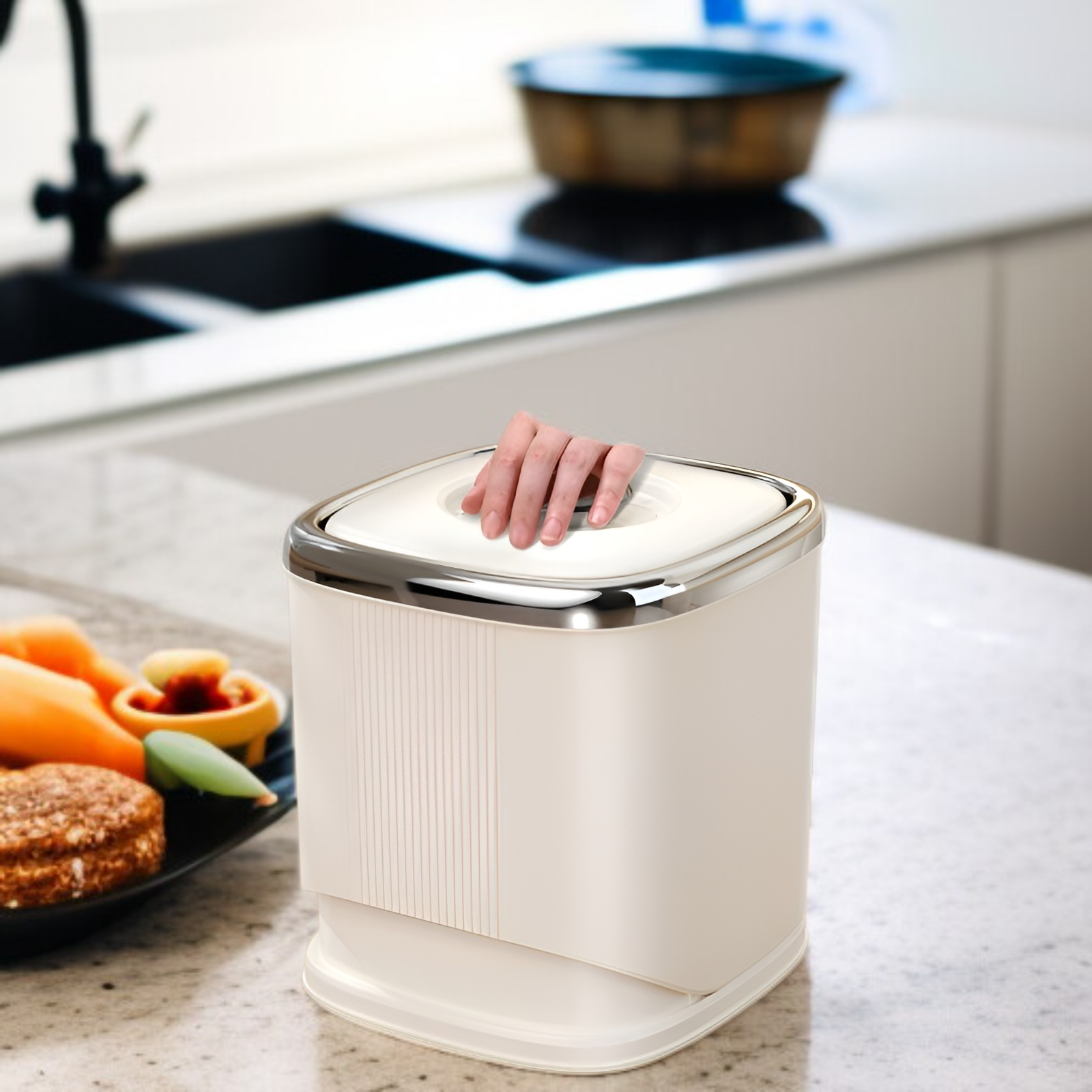 Anti-insect and moisture-proof rice storage solution