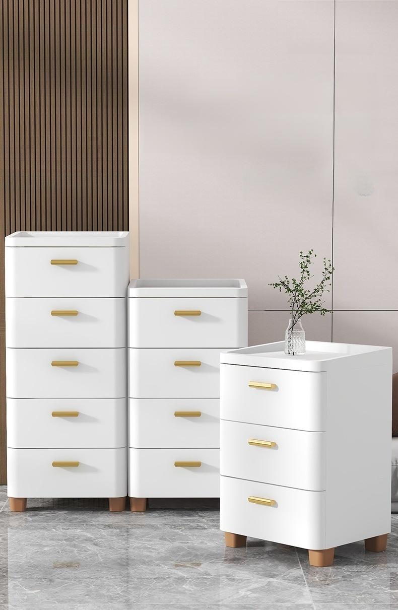 Modern drawer-type storage cabinet for living room